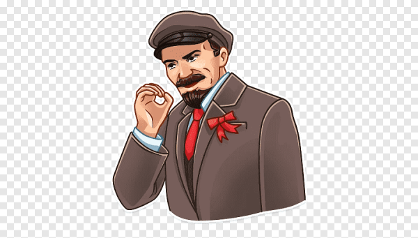 Стикеры телеграмма Ленин