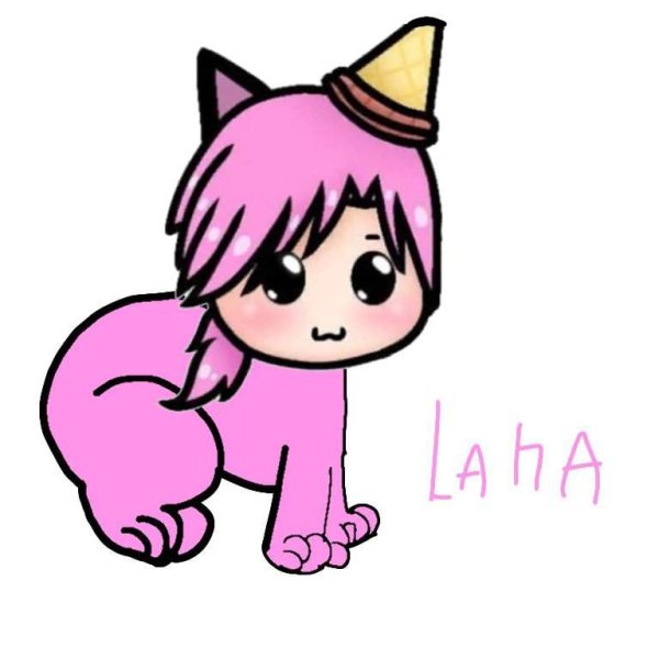 Стикеры кошки Ланы