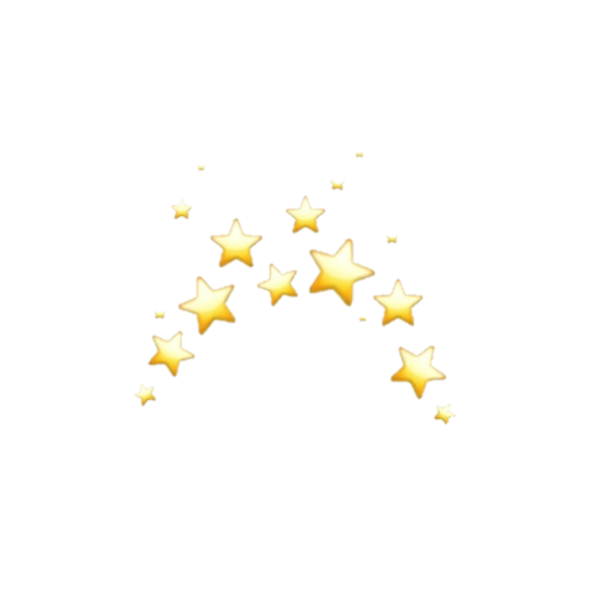 Звезды на прозрачном фоне