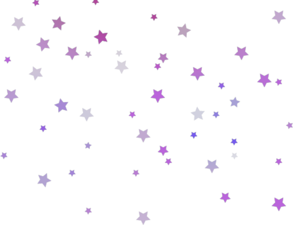 Белые звездочки на прозрачном фоне