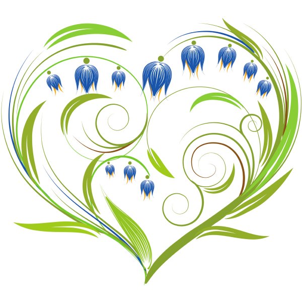 Цветочный орнамент для детей