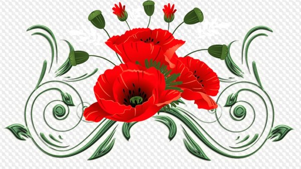 Узоры с цветами