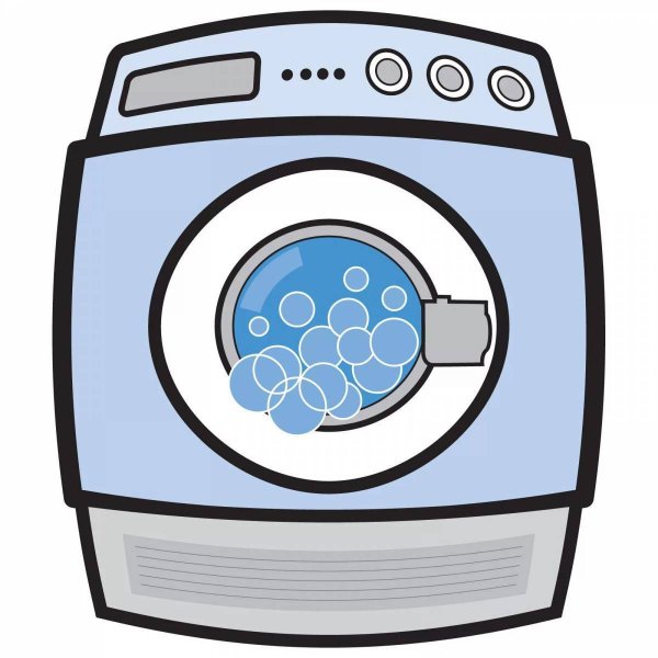 Стиральная машина иллюстрация