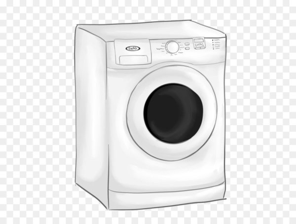 Стиральная машина мультяшная