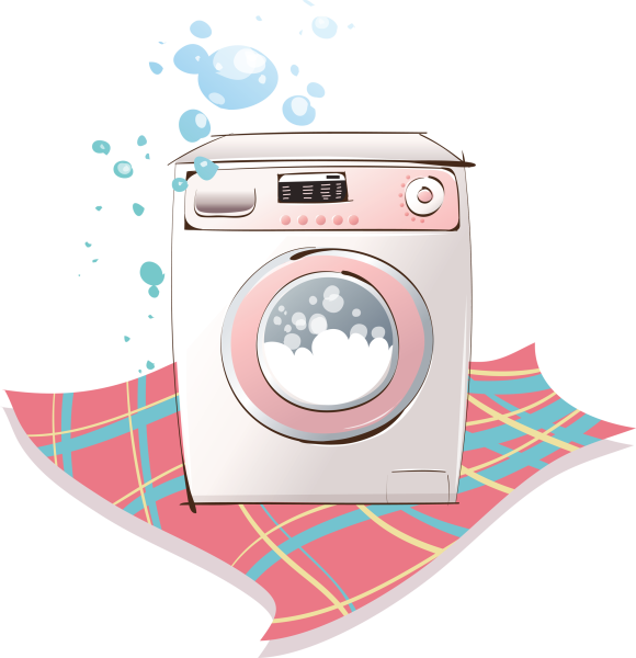 Стиральная машина иллюстрация