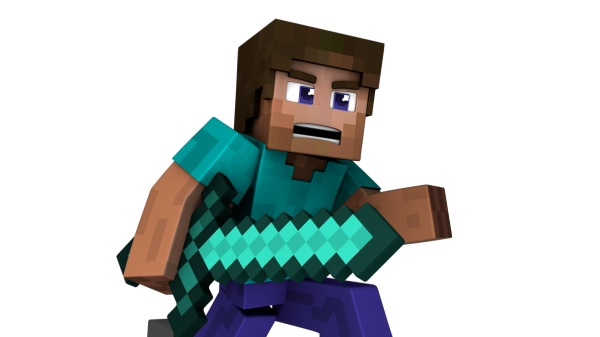 Игрок майнкрафт Стив