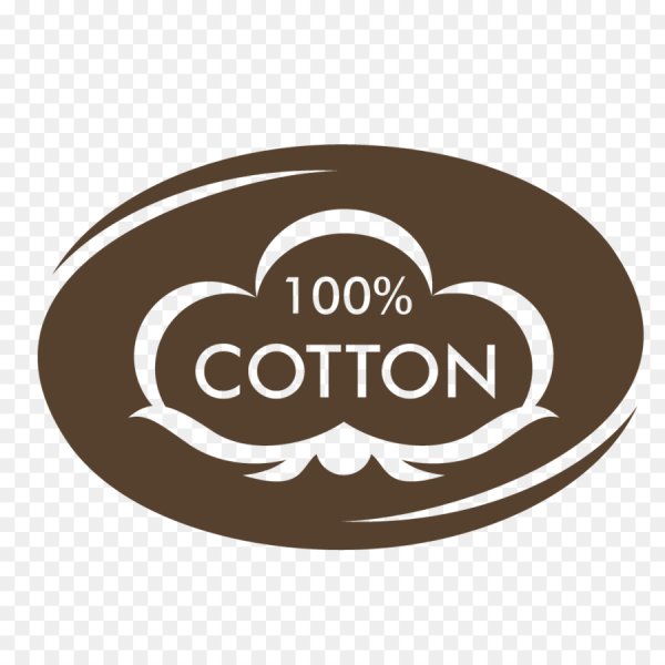 100 Cotton значок