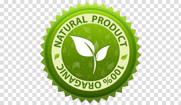 Знак 100 натуральный продукт