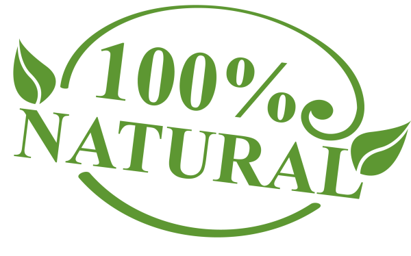 100 Натуральный продукт надпись