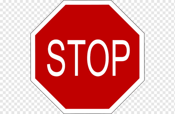 Дорожный знак stop