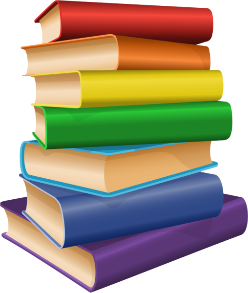 Книга на прозрачном фр