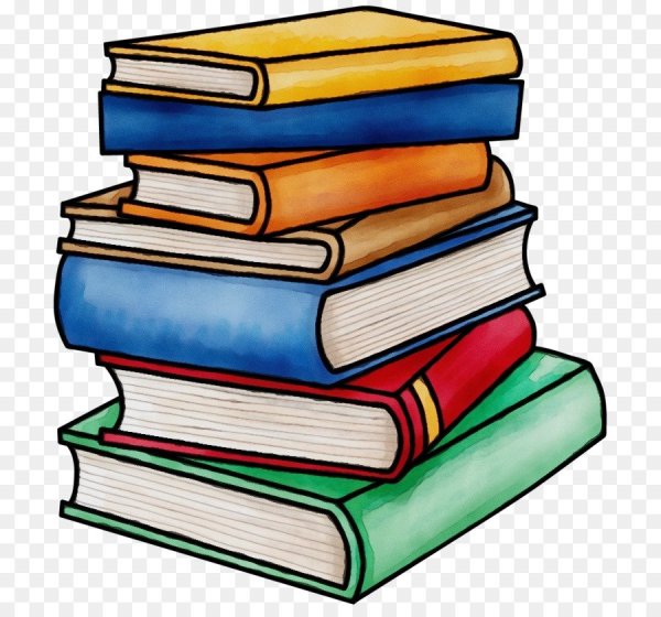 Стопка книг рисунок