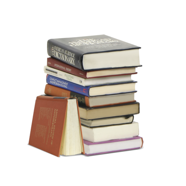 Стопка книжек без фона