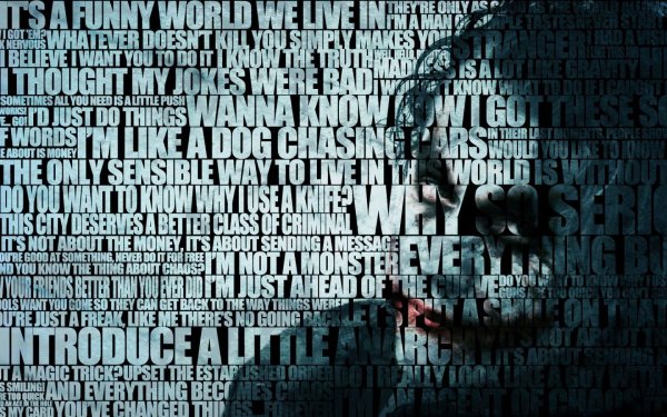 Фон из надписей