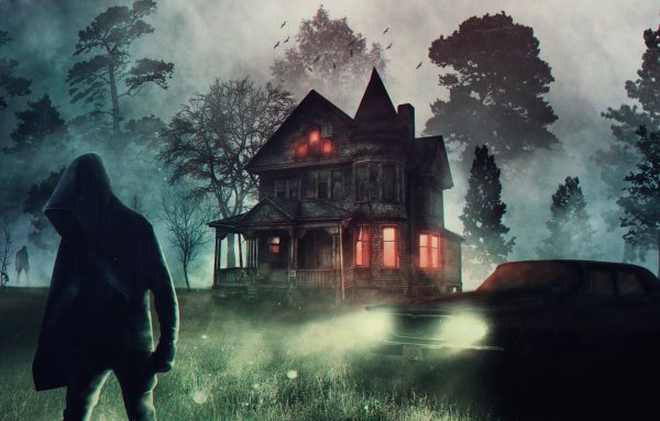 Жуткий дом в лесу