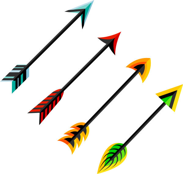 Разноцветные стрелы