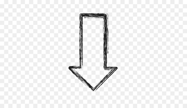 Белые стрелки вниз