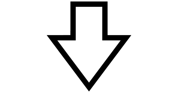 Черная стрелка вниз