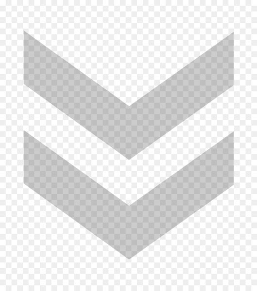 Стрелка вниз серая