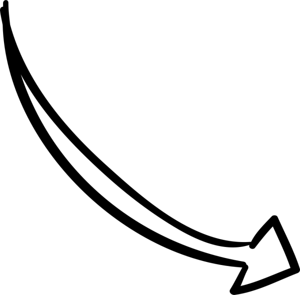 Стрелки клипарт на прозрачном фоне