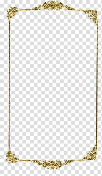 Золотистая рамка для текста