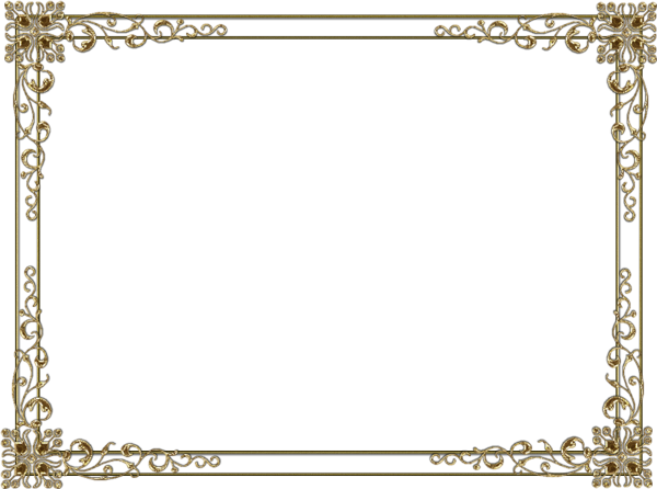 Рамка на прозрачном фоне