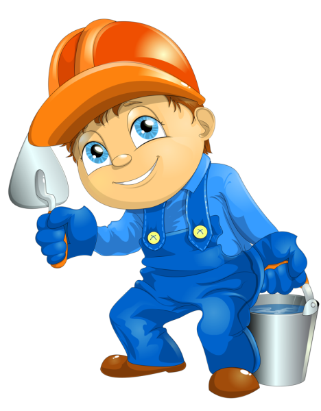 Строитель мультяшный