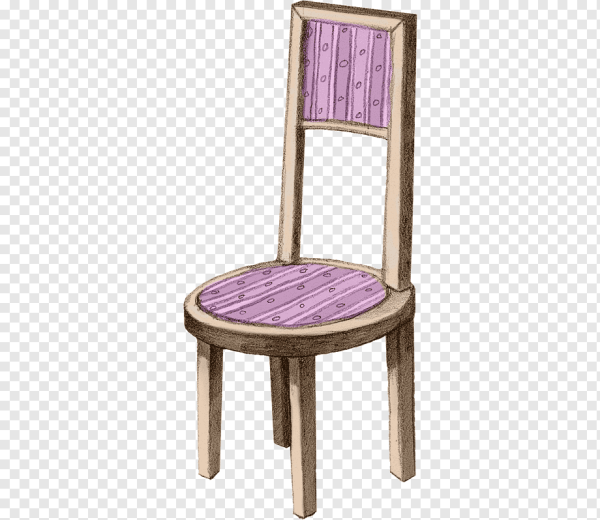 Стул рисунок на прозрачном фоне