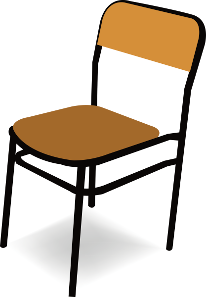 Стул на прозрачном фоне