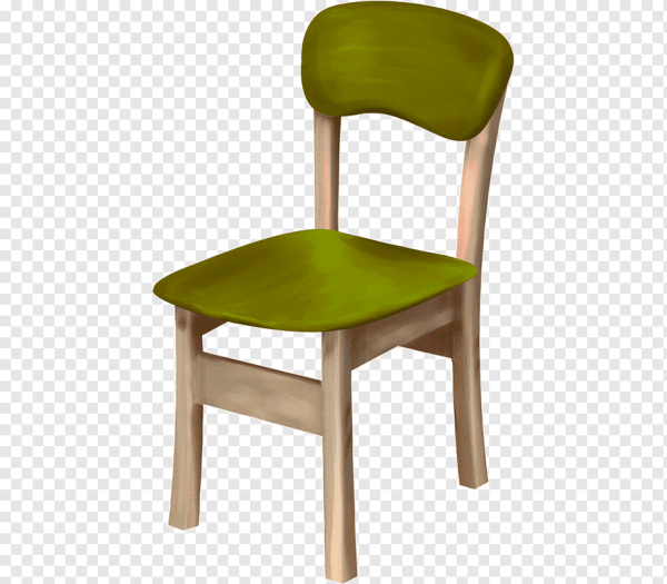 Стул для детей на прозрачном фоне