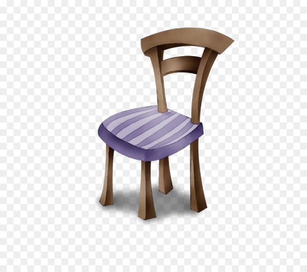 Стул детский на прозрачном фоне
