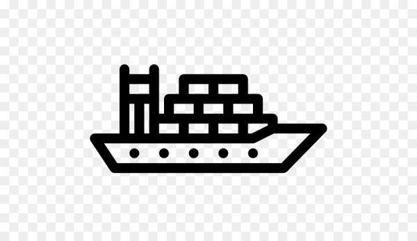 Грузовое судно иконка