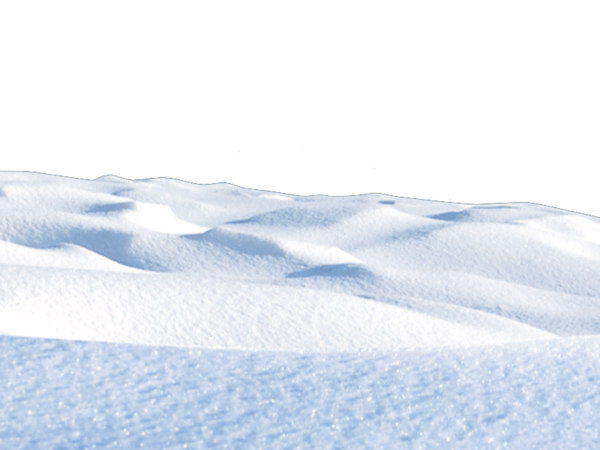 Сугроб на белом фоне