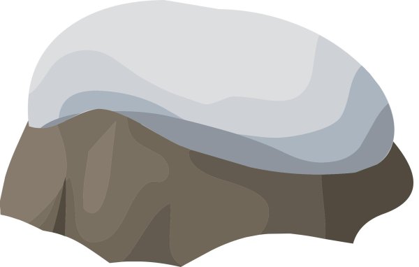 Шапка снега вектор