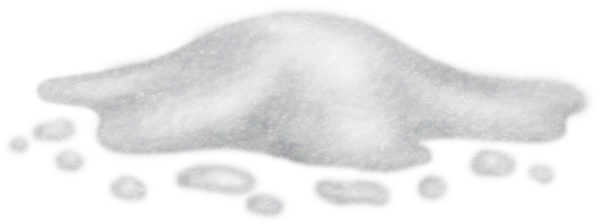 Сугробы на прозрачном фоне