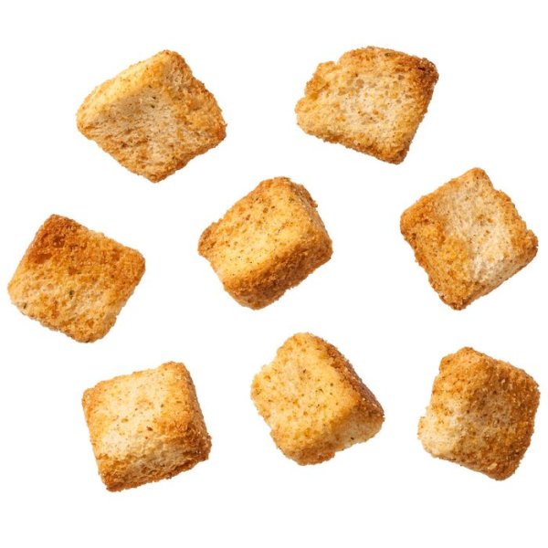 Сухарики вид сверху