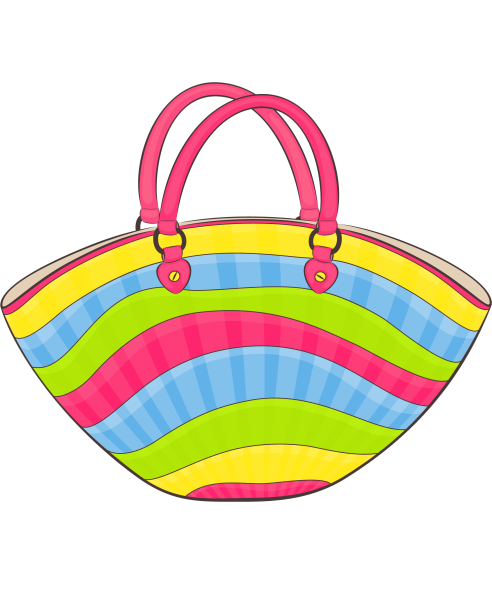 Сумка клипарт на прозрачном фоне