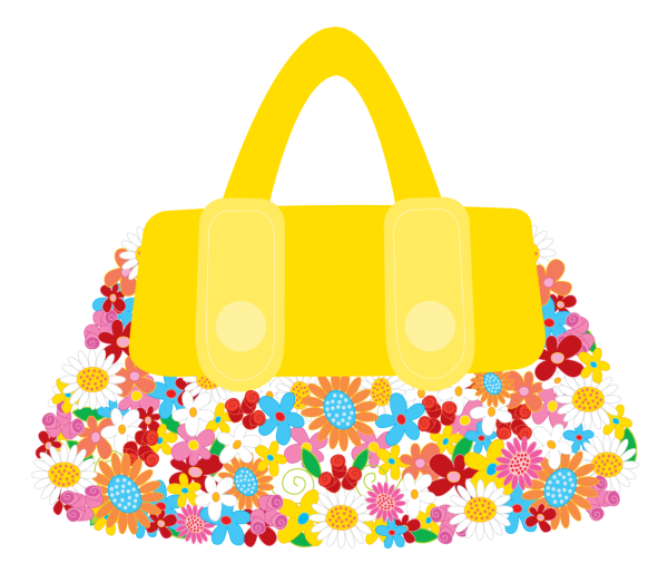 Сумочка для детей на прозрачном фоне