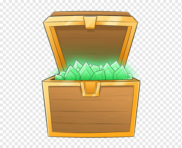 Открытый сундук