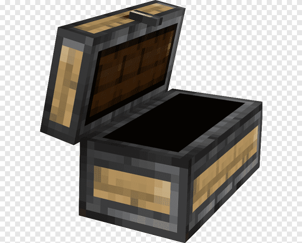 Сундук майнкрафт сзади