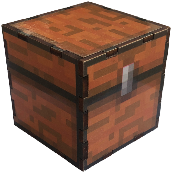 Кубики майнкрафт сундук