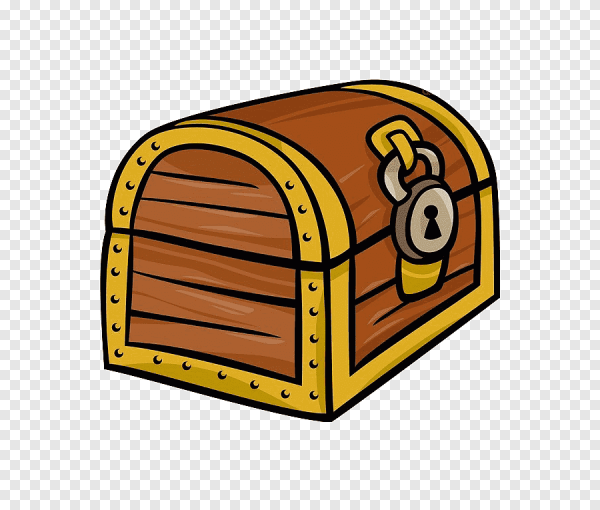 Сундук мультяшный