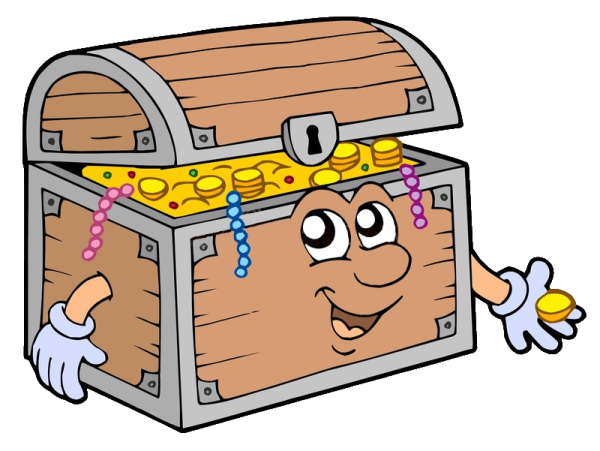 Сундучок мультяшный