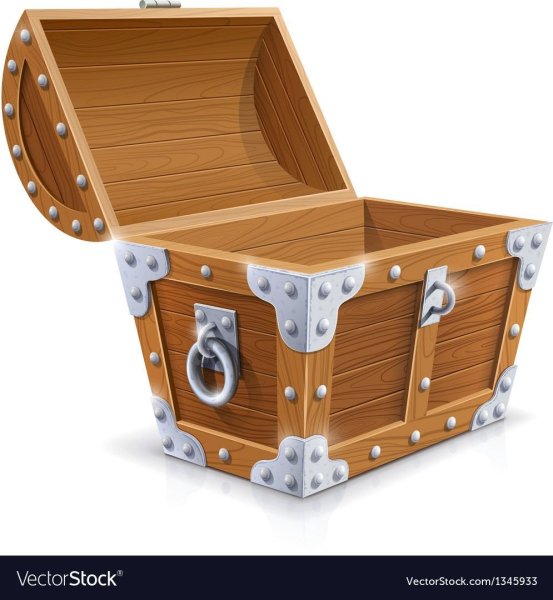 Открытый сундук для детей