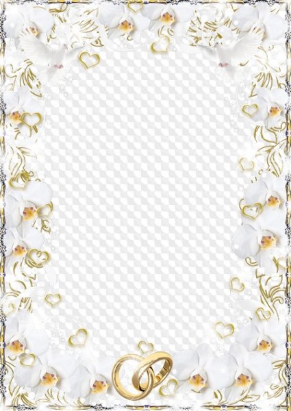 Свадебная рамка для текста
