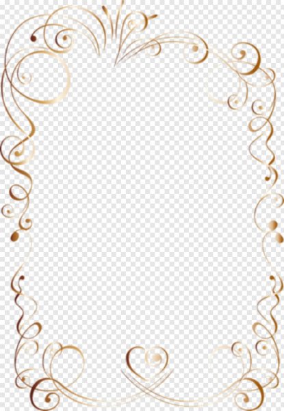 Рамки для ворда Свадебные