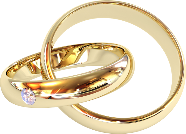 Пригласительные с кольцами