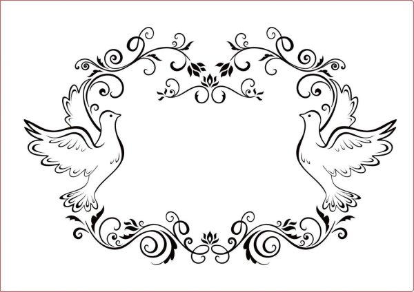 Орнамент для пригласительных