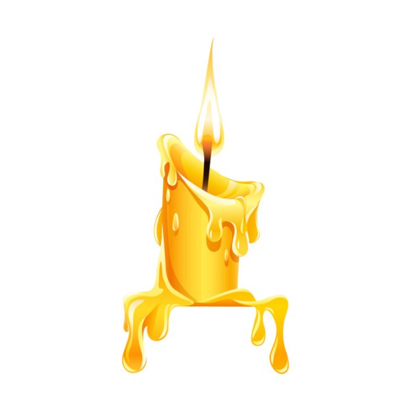 Векторное изображение свечи