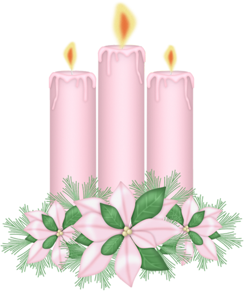 Свеча на белом фоне